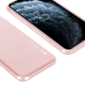Силиконов гръб ТПУ MERCURY iJelly Metal Case за Apple iPhone 11 Pro Max 6.5 златисто розов / rose gold